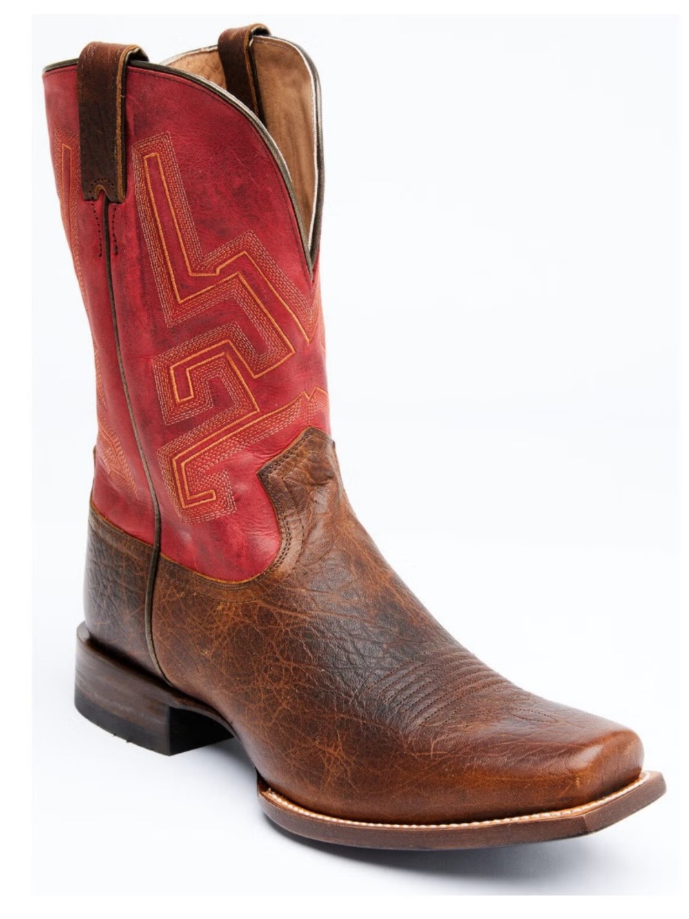 Cody James Weldon Cowboy Boots Red Brown Mens Size 8.5D Western